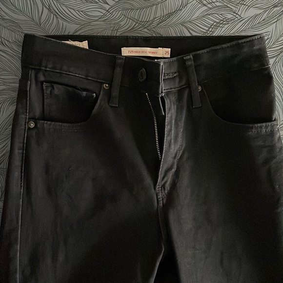 LEVIS 721 high rise skinny jeans - Picture 5 of 8